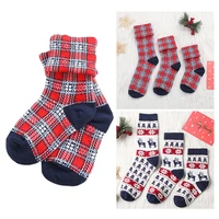 new christmas all match cotton socks parent child wool soft warmth hot sale mom and baby winter cotton socks 1 pair