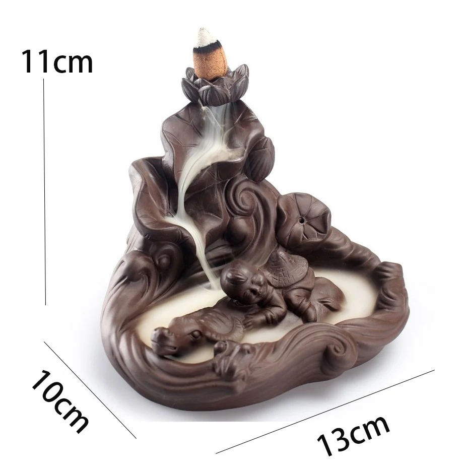 Креативная ковбойская горелка для благовоний керамическая конусная кадильница