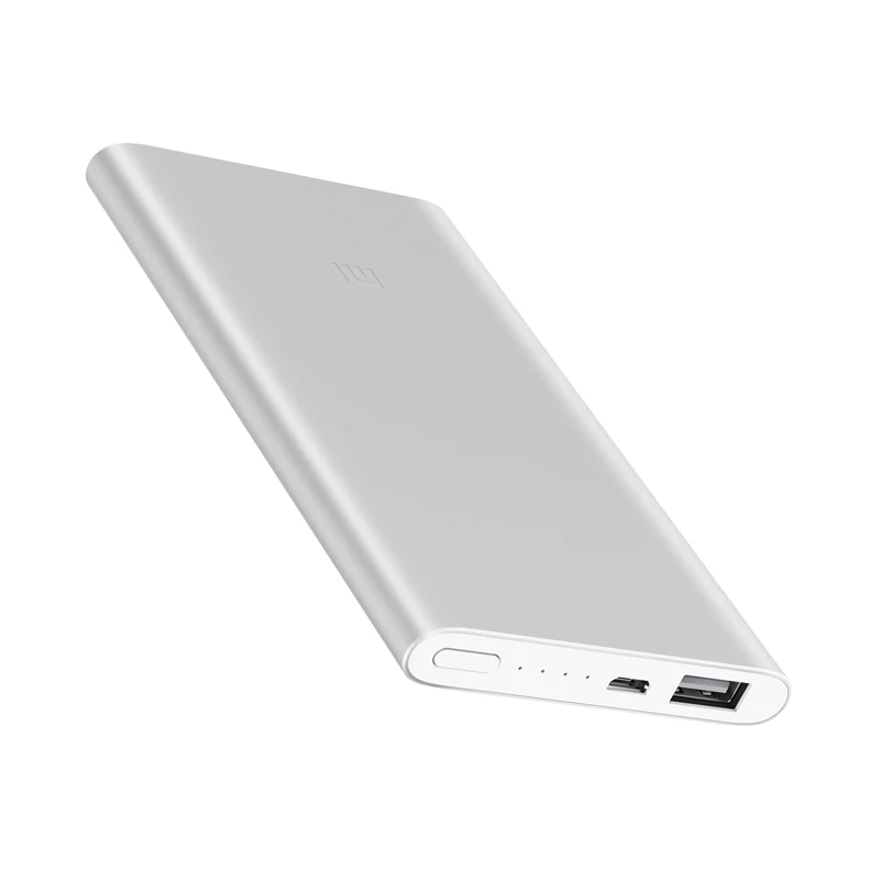 Xiaomi Power Bank 2 5000 мАч PLM10ZM Mi Powerbank Портативная зарядка Внешняя батарея повербанк |