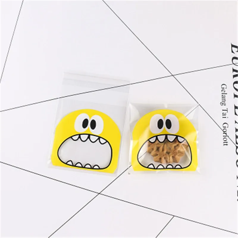 100 шт. милые большие пластиковые пакеты | Дом и сад