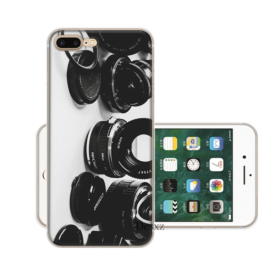 Desxz Photography Mobile Phone Case for iPhone 6 6s 7 8 Plus 11 Pro X XS Max 5 5s SE Cover Protection |