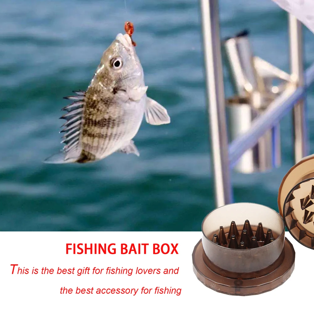 

Plastic Break Lures Box Practical Carp Fishing Baits Crusher Grinder Box Fodder Tool Carp Bait Making Fishing Tackle Accessories