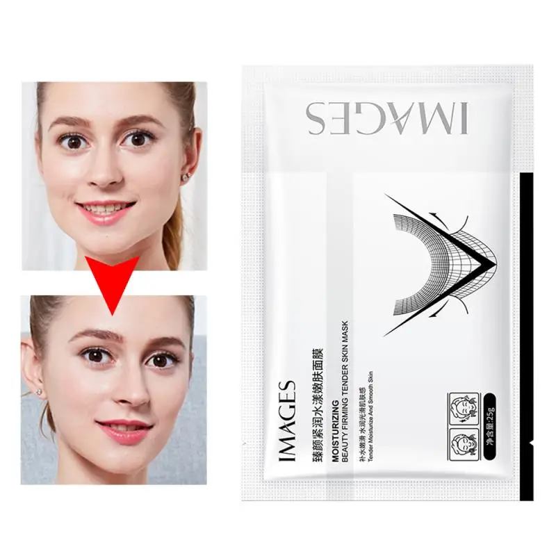 Маска для лифтинга лица V-образная маска похудения омоложение кожи укрепляющая