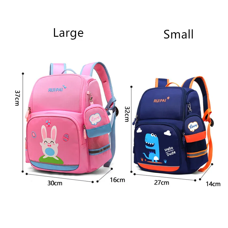 Kids School Bags Preschool Backpacks for Girls Boys Cute Dinosaur Prints Kindergarten bag Primary School Backpack 2 sizes