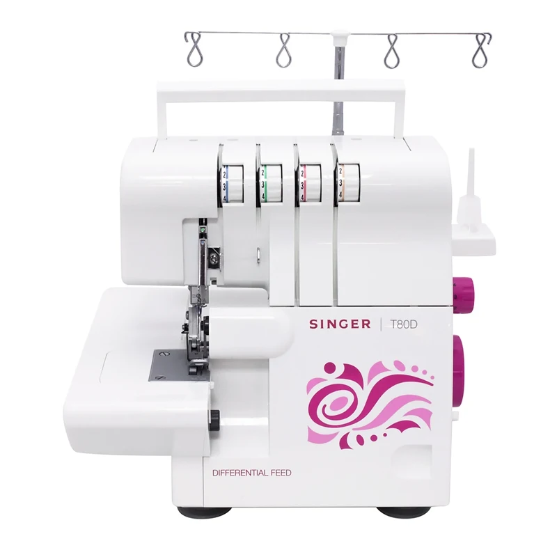 4-х (3-x) - ниточный оверлок Singer T80D 90W | Дом и сад