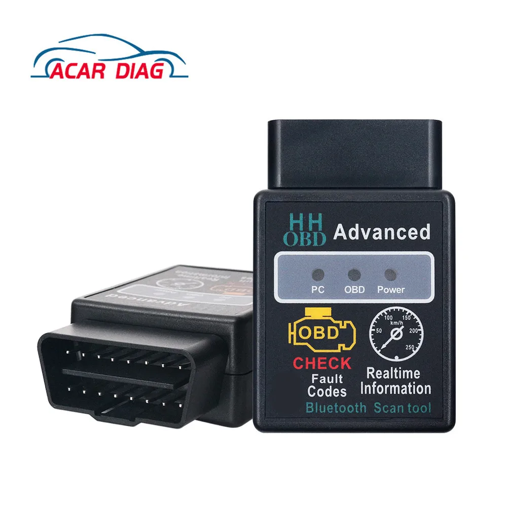 Новый ELM327 V2.1 Bluetooth-совместимый HH OBD2 ELM 327 Автомобильный OBD Android для OBDII Can Bus проверка
