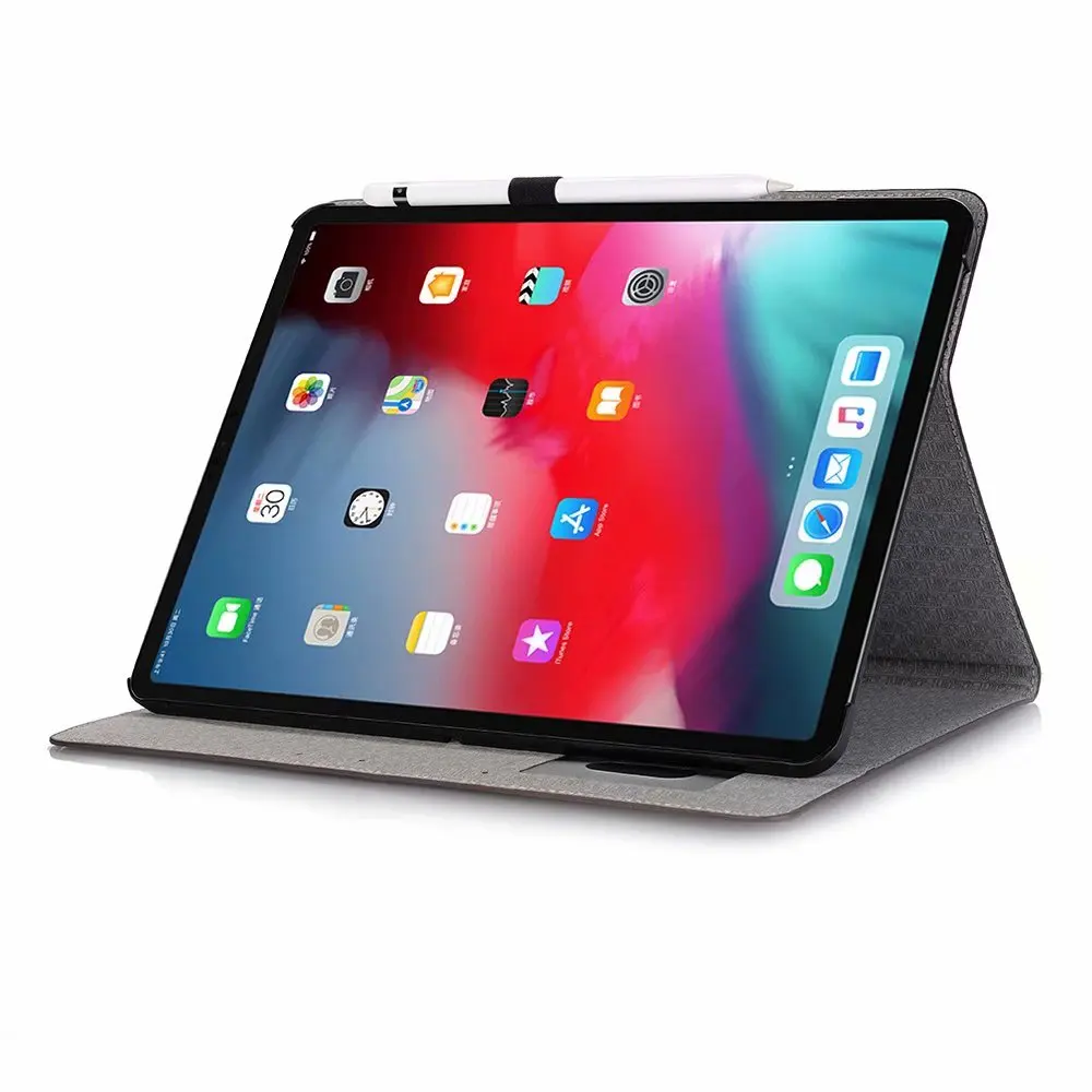 Флип-чехол для iPad Pro 12. 9, Роскошный чехол из крокодиловой кожи PU A1584 A1652 Brasket Stand Funda для iPad Pro 12,9