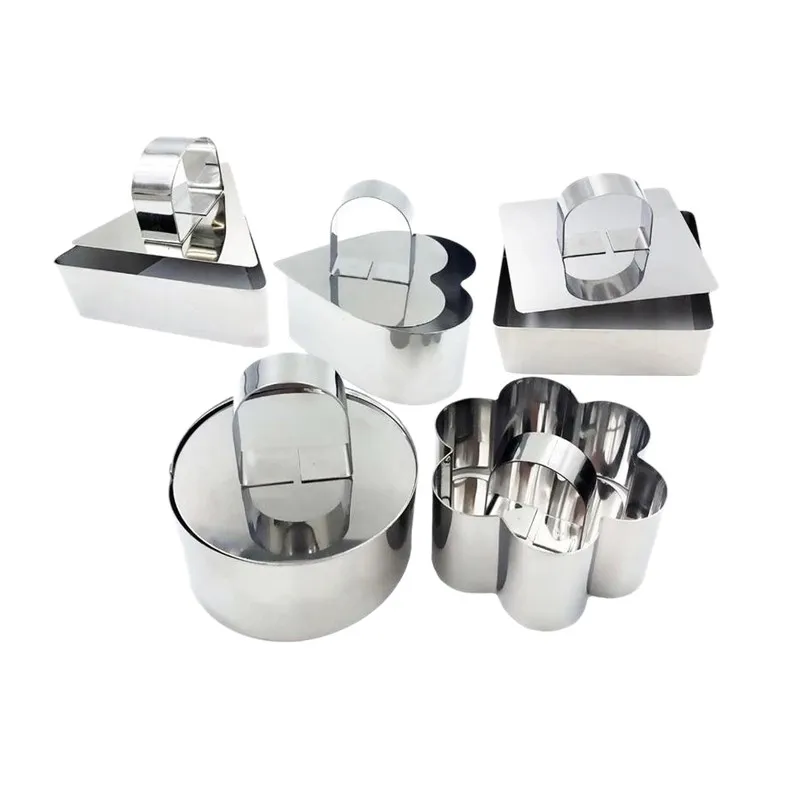 5 шт./набор кольца для выпечки из нержавеющей стали | Дом и сад