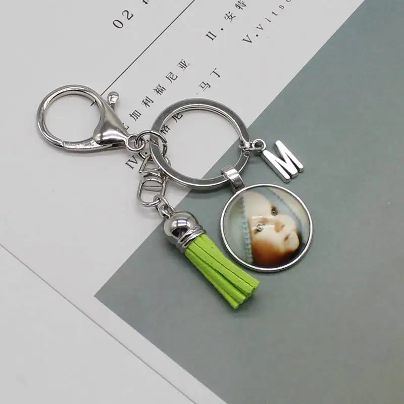 Индивидуальная фотография Кулон письмо брелок ваш мальчик мама папа бабушка