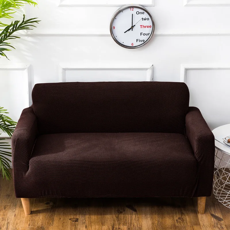 Универсальный чехол для дивана растягивающийся в форме кукурузы полностью