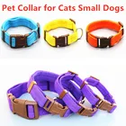 Ошейник Нейлоновый Регулируемый для маленьких кошек и котят, 1 шт., аксессуаров для домашних питомцев собак