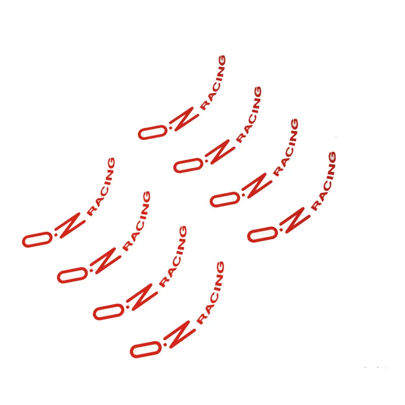 

Classic Design Racing Wheel Sticker for OZ Rally Racing Wheels Spoke Sticker Car Bumper Window Waterproof Auto Sunscreen