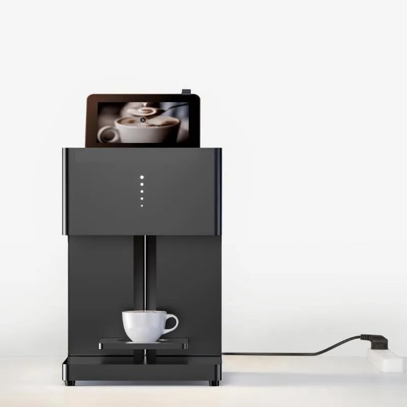 

Hot Sale Digital 3D Edible Selfie Latte Art Coffee Printer Photo Food Macarons Cake Chocolate Capuchino Inkjet Printing Machine