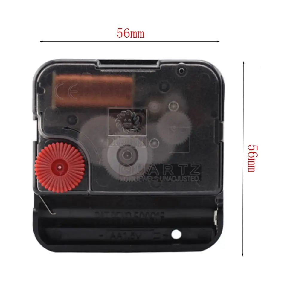 Non-ticking Silent Quartz Clock Movement Mechanism 12888 Battery Powered Clockwork Motor for DIY Wall Clock Repair Replace Kits images - 6