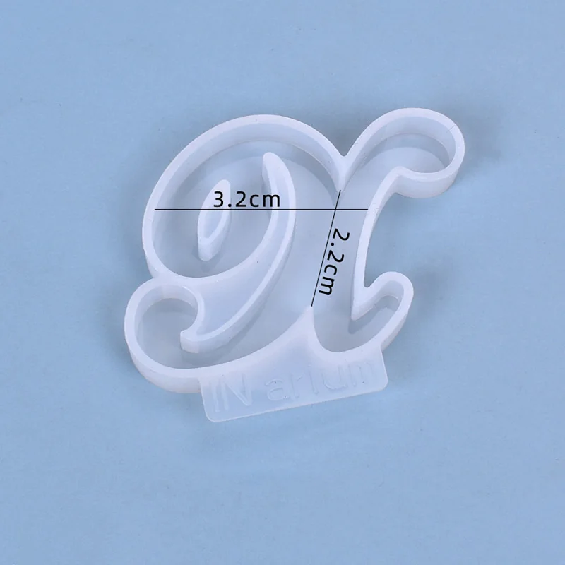 

26pcs/set A-Z Transparent Alphabet Silicone Mold DIY Crystal Epoxy Resin Home Ornaments Decoration