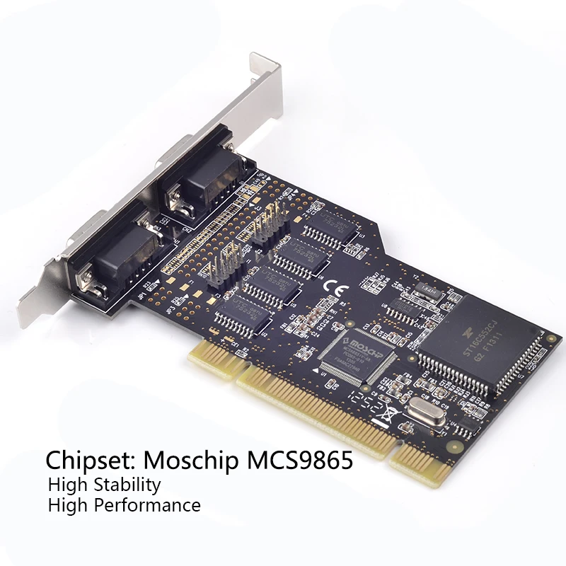 Последовательный адаптер DB9 RS-232 PCI 4 порта последовательный для плата расширения