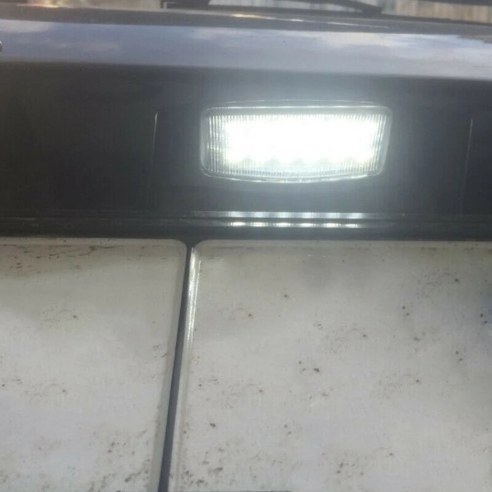2 шт. 12V 3W LED Canbus номерной знак светильник лампы для Mitsubishi Outlander 2006 высокая скорость