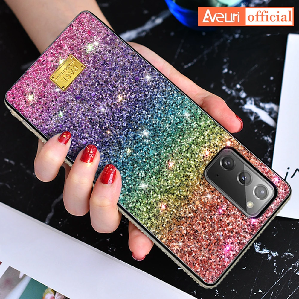Роскошный блестящий чехол со стразами для телефона Samsung Galaxy S20 FE S10 S21 Plus Note 20 Ultra 10