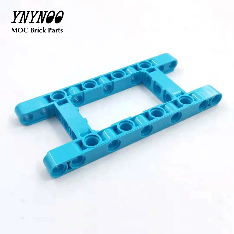 

5-10Pcs/lot 64178 Technical Beam 5x11 "H" Open Center Frame Thick Liftarm MOC Building Blocks Bricks Parts for EV3 SPIKE Robot