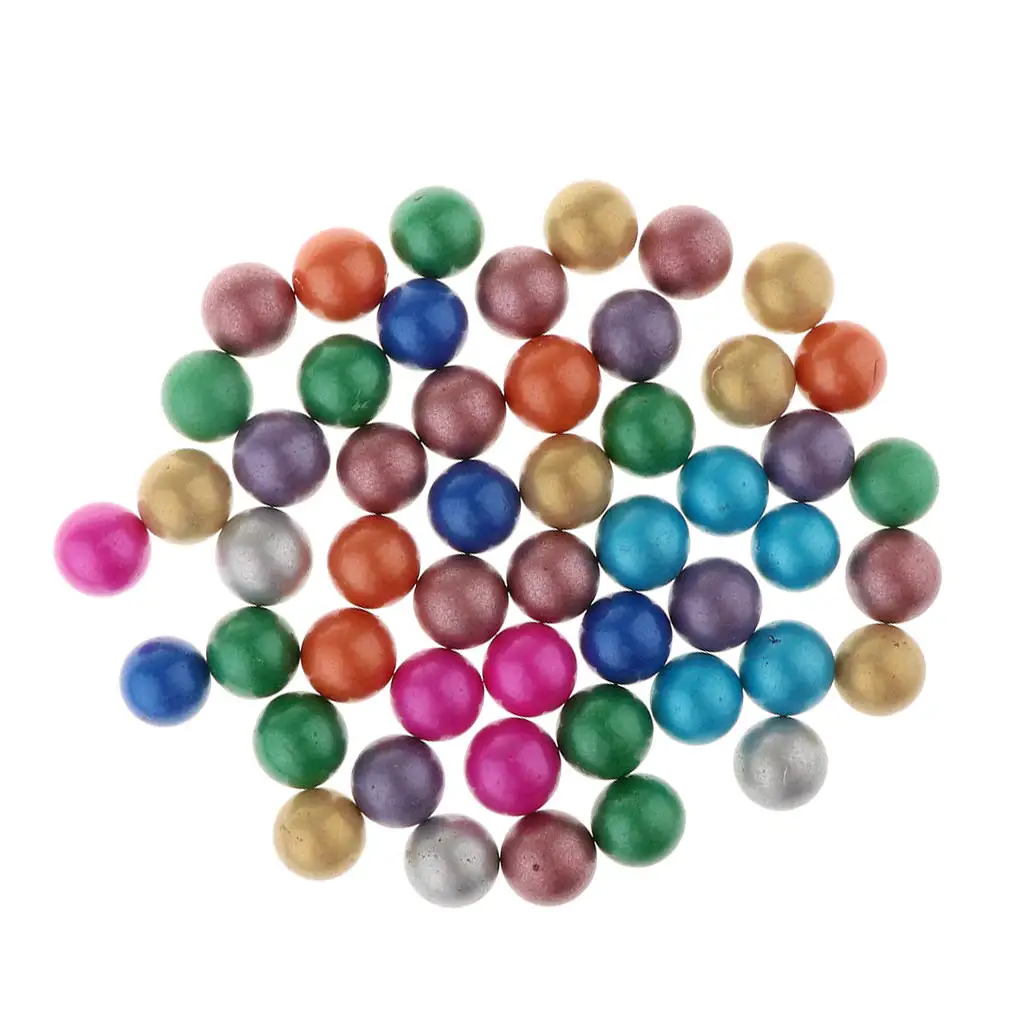 90pcs Colorful Chinese Checkers Glass Marbles Children Party Bag Filler Decoration Fish Tank Vase Home Decor | Игрушки и хобби