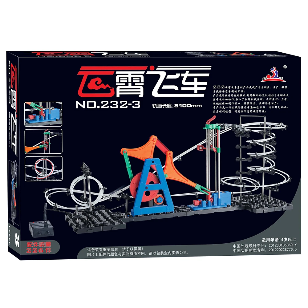 226 шт. Детский конструктор американские горки | Игрушки и хобби