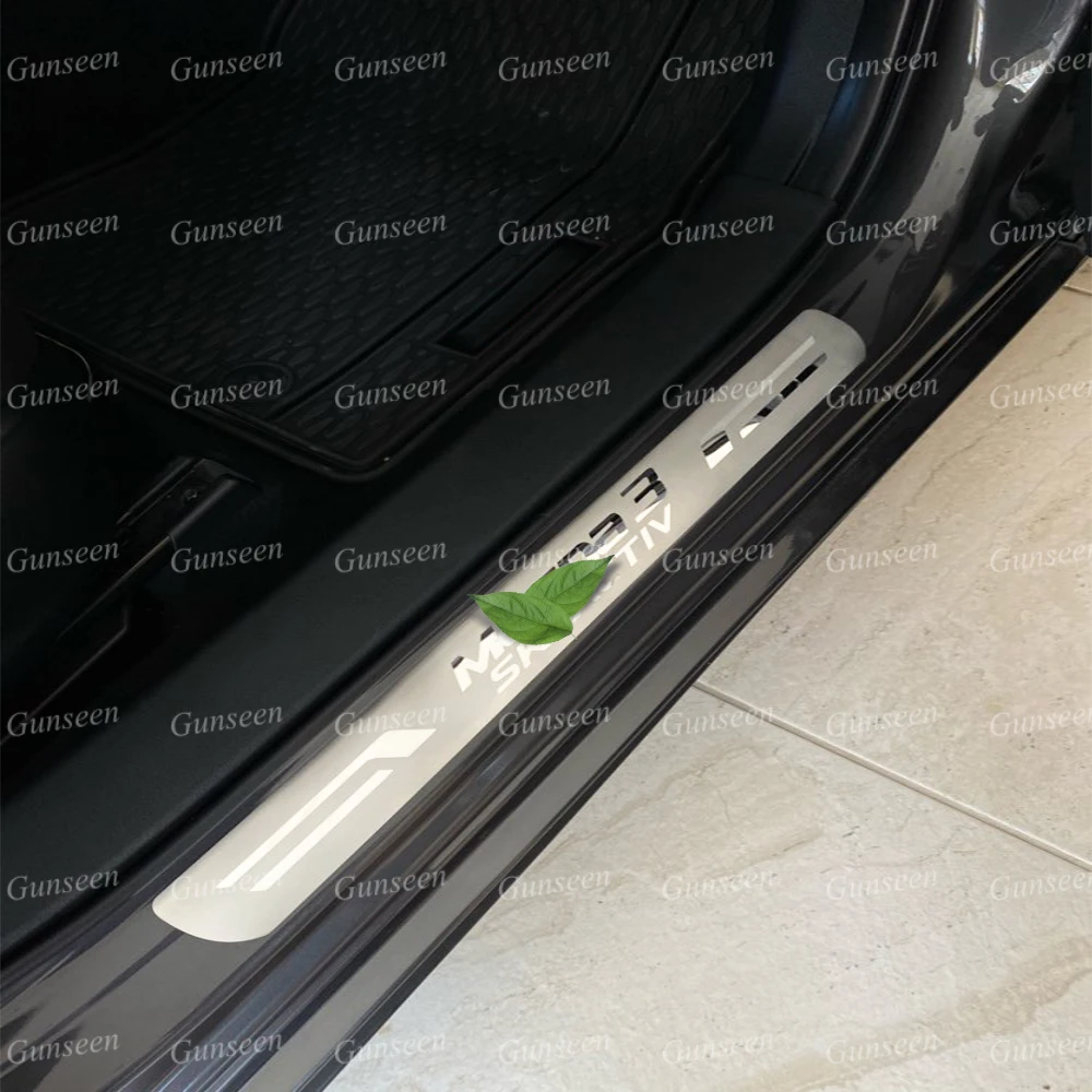 Автомобильные аксессуары для Mazda 3 защитная Накладка на порог накладка педаль