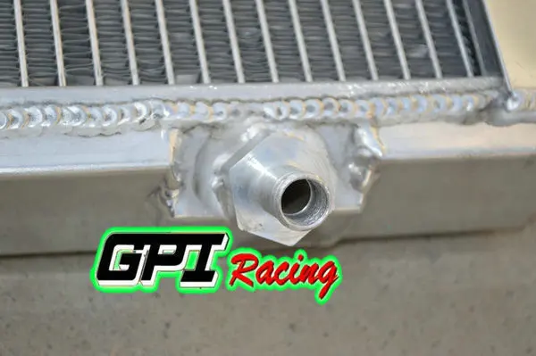 GPI алюминиевый гоночный радиатор для Porsche 1000 948/1098 1955-1971 1956 1957 1958 Новинка |