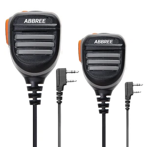 Портативный микрофон ABBREE Speaker Mic PTT для Baofeng Digital walkie talkie DM-1701 DM-860 Portable CB Radio
