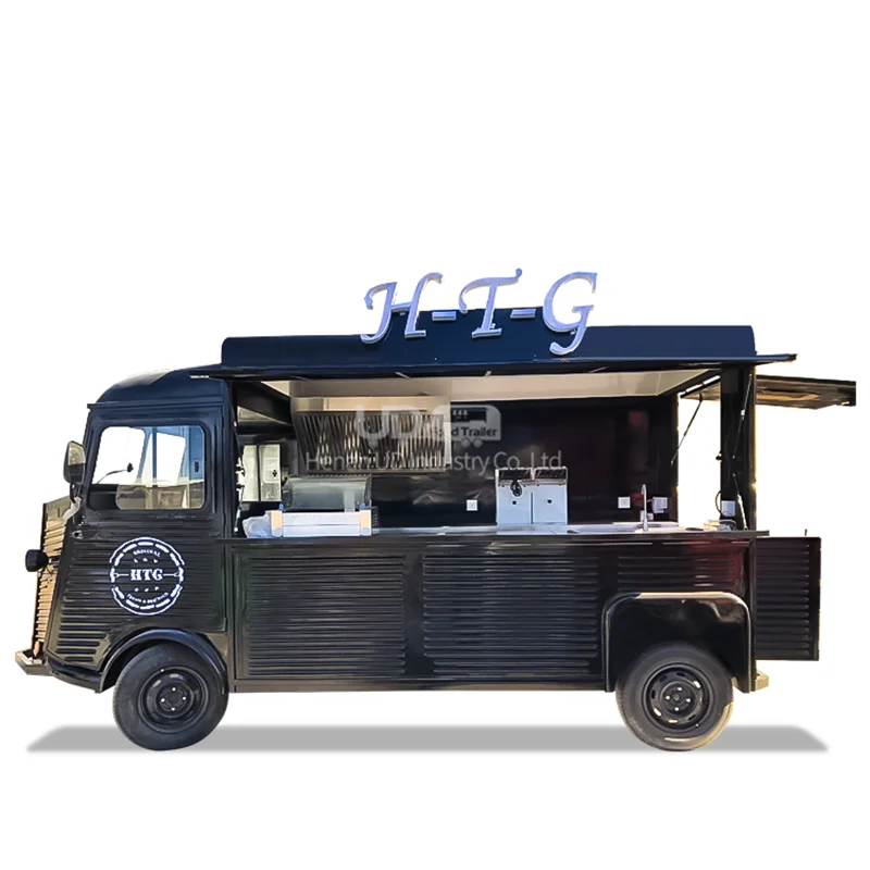

Mobile Food Truck Ice Cream Van Pizza Humburger Vending Electric Food Cart