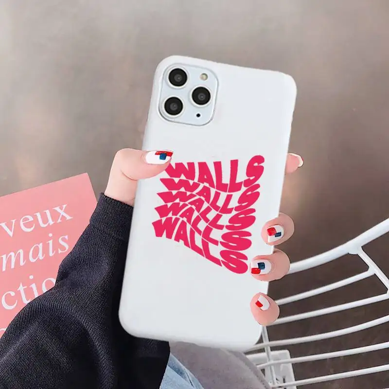 

One Direction Louis Tomlinson Always You Clear Phone Case Candy Color for iPhone 6 7 8 11 12 s mini pro X XS XR MAX Plus