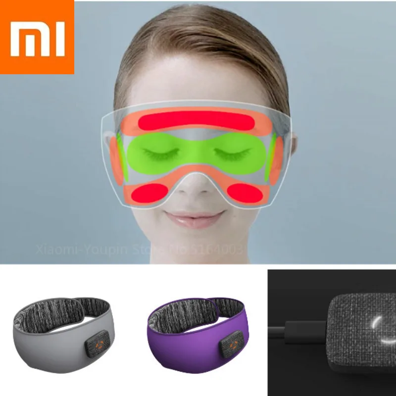 Оригинальные Xiaomi беспроводные нагревательные Полные Защитные очки портативные беспроводные heatingThe теплое ощущение Расслабление полное затенение патч серии
