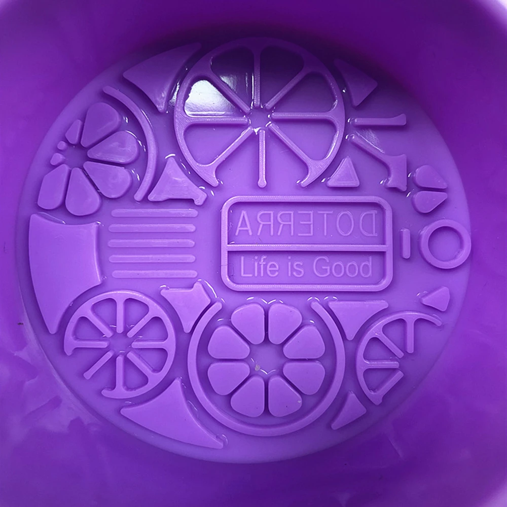 Многоцелевой иностранный цитрусовый мыло ручной работы силиконовая форма