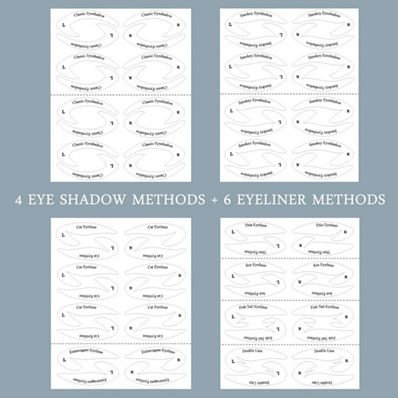 Одноразовые идентичные прокладки для теней век патчи без ворса глаз и губ