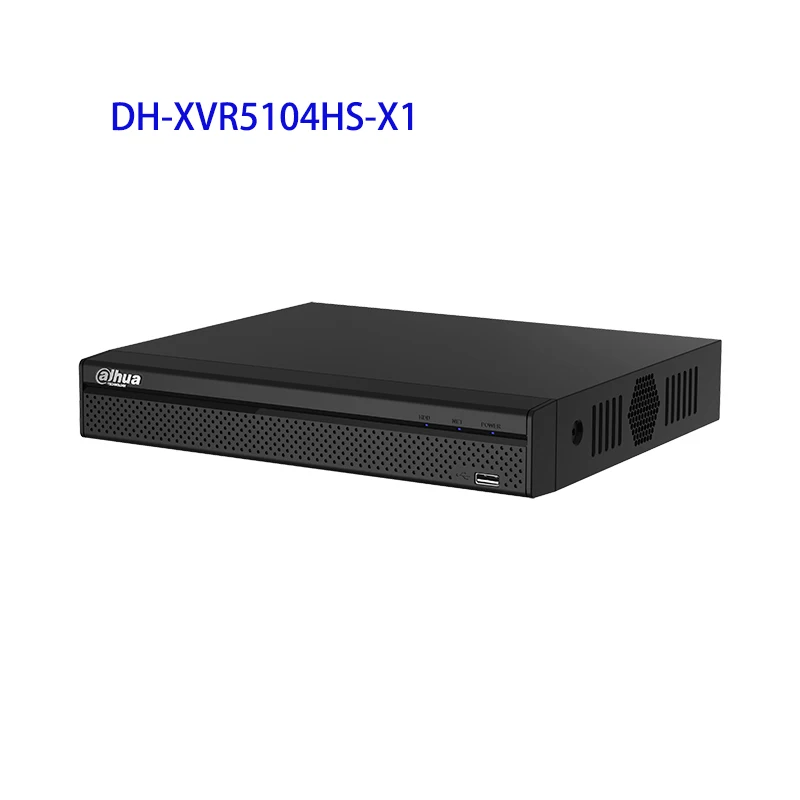 

DAHUA Video Recorder 1PC XVR5104HS-X1 and 2PCS HAC-HFW1400T Suit