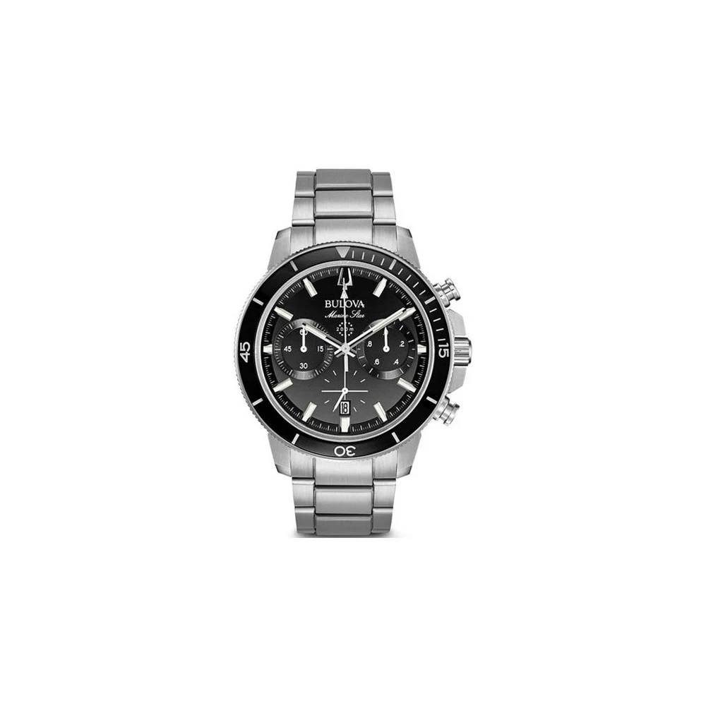 Наручные часы Bulova 96B272 мужские с кварцевым хронографом на браслете|Кварцевые