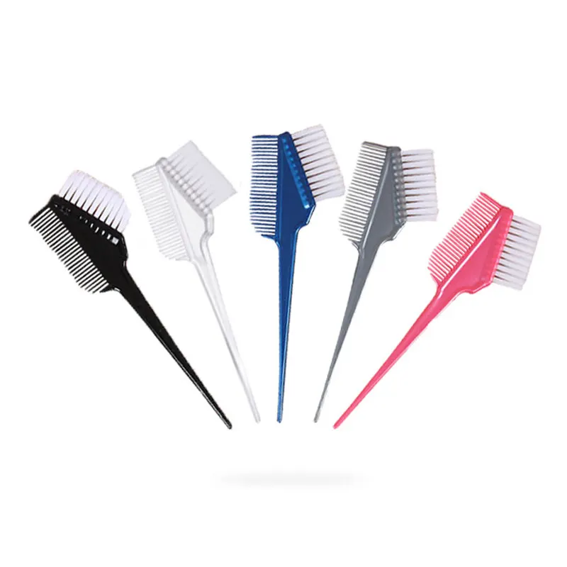 1/2pcs Random Hair Dye Comb Tail Tip Hair Coloring Brush Double Use with Soft Nylon Tint Accessories Hairdressing Styling Tool