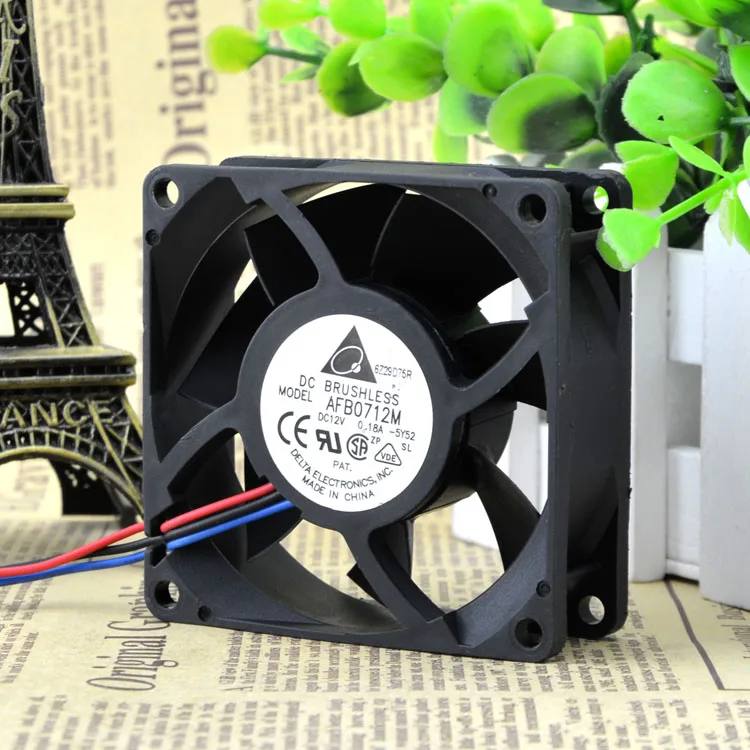 

NEW 7025 12V 0.18A 3 wires AFB0712M Motor protection cooling