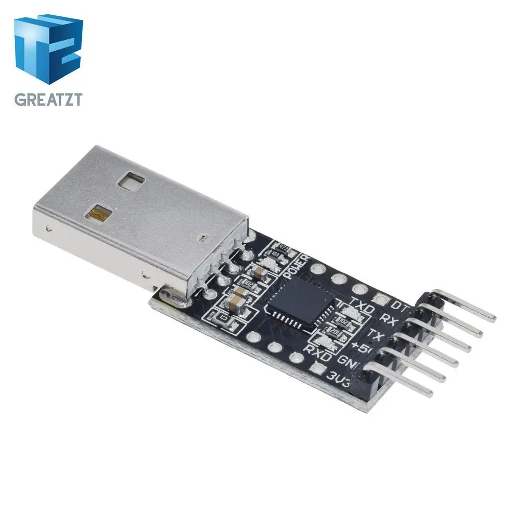 CP2102 USB 2,0 UART ttl 5PIN Соединительный модуль последовательный преобразователь STC Замена FT232 CH340 PL2303 CP2102 MICRO USB для aduino
