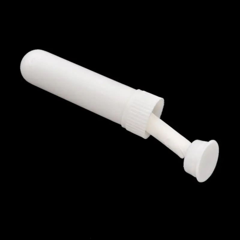 20 шт./компл. пустые белые пластиковые носовые ароматерапевтические трубки