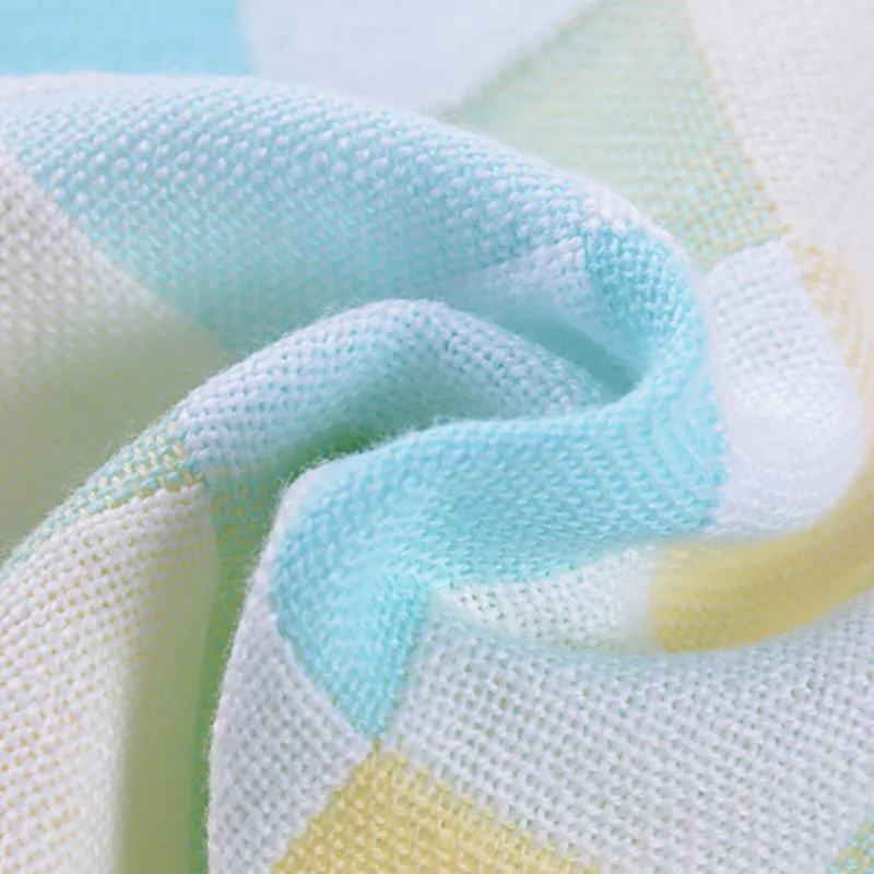 Детское полотенце маленькие квадратные мочалки слюнявчик для младенцев мягкий