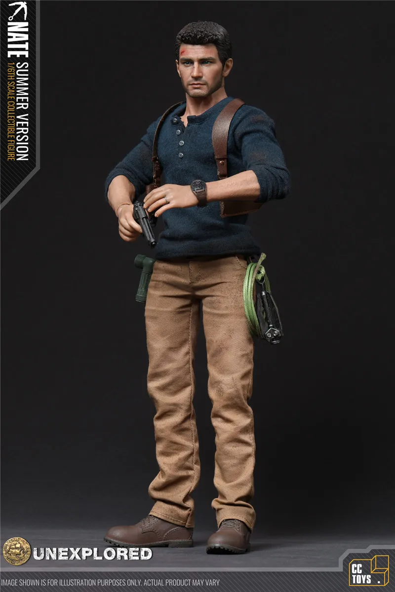 

В наличии 1/6 масштаб CCTOYS неизображенная неочаровательная Натана Дрейка Коллекционная Фигурка Модели Игрушек