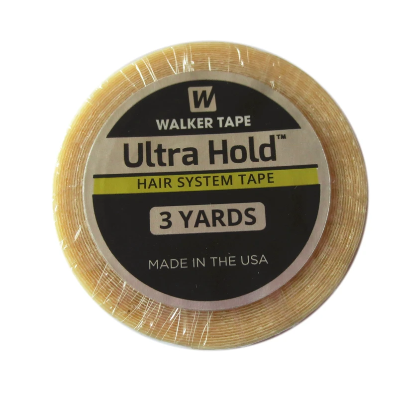 3 ярдов Ultra Hold Двусторонняя изолента клей клейкие ленты для кружево парик ultra hold клейкие ленты для парик ширина 1 см 1,9 2,54