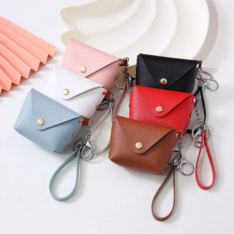 

New Fashion Women's Wallet PU Leather Mini Wallet Coin Purse Card Holder Kids Purses with Snap Short