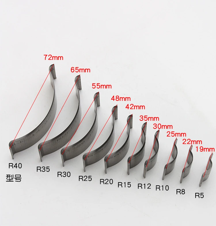 Неглубокий круглый резак для кожи 10 размеров 1/4 дюйма режущий инструмент сделай