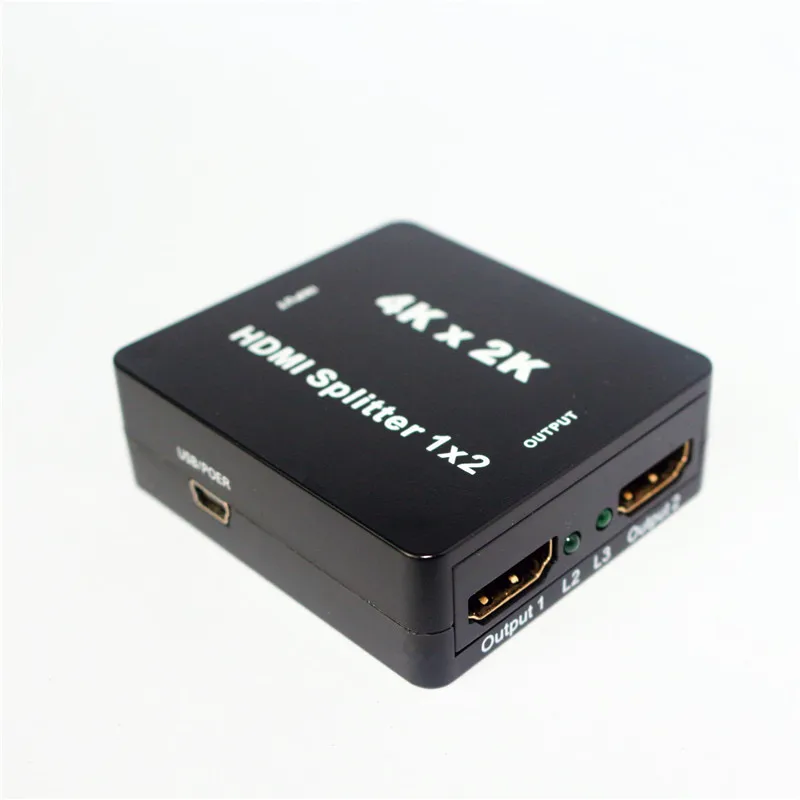 Новинка Лучшая цена HDMI сплиттер 1 вход 2 выхода Switcher Box концентратор поддержка 4K X 2K