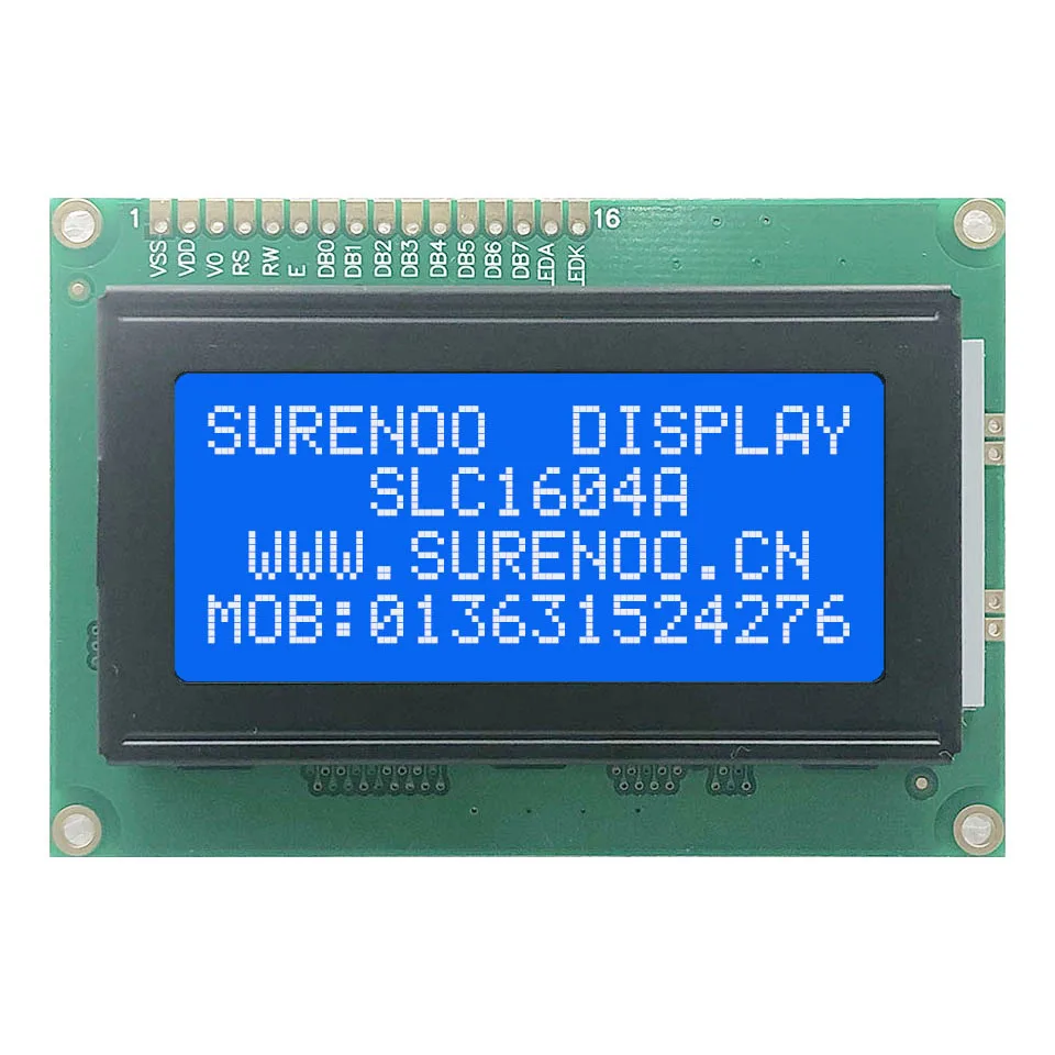 Blue Color ЖК-дисплей 2USB USB 164 16X4 1604 персональный модуль lcd Экран дисплея Панель справочная информация: подходит ЖК-дисплей Smartie& AIDA64 для DIY(сделай сам - Цвет: Blue Color
