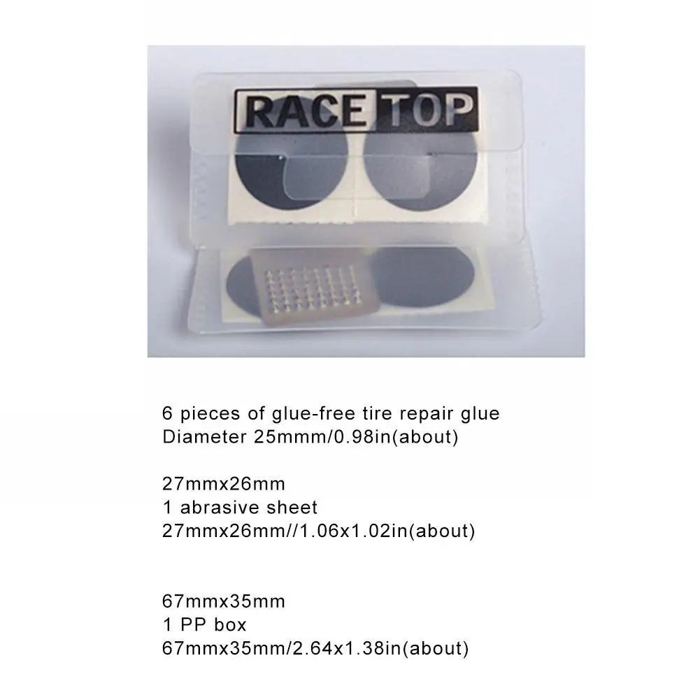 Пластырь для велосипедных шин патч ремонта внутренней шины велосипеда круглая