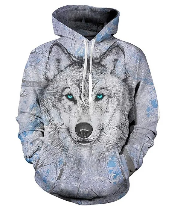 

PLstar Cosmos Unisex Funny style Wolf Tops 3D Full Print Hoodie Men Women Fashion Hoodies Sweatshirt Style
