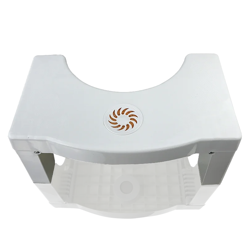 

Plastic Folding White Toilet Stool Bathroom Toilet Stool