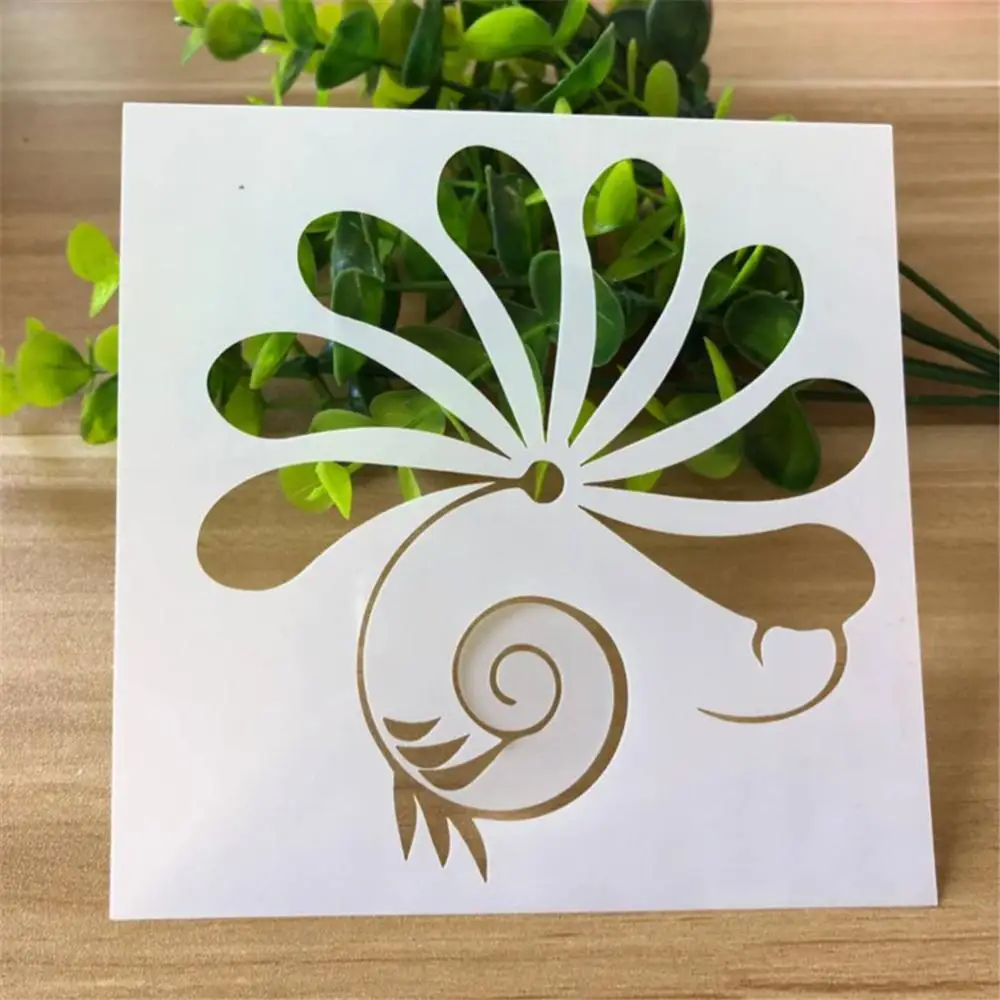 Серия цветов распылительный узор детская ручная копия шаблон для газет